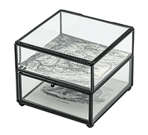 Clear Glass Jewelry Box 2
